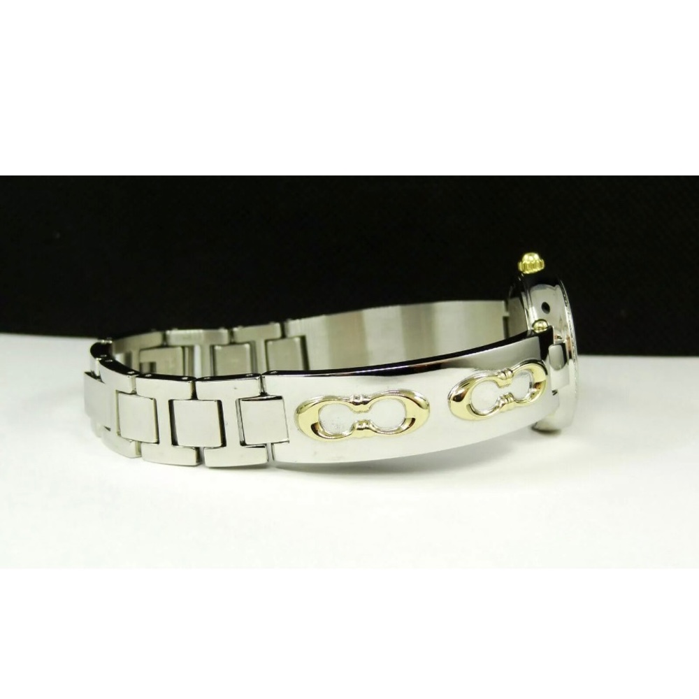⭐️NEW COACH PARK 14503277 TwoTone Stainless Steel Crystal Accented MSRP $480.00 - Picture 8 of 12